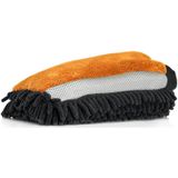 Nuke Guys - 3-in-1 Microvezel Washandschoen - Oranje - Chenille - Insectengaas