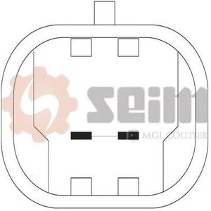 Raambedieningsmechanisme Opel Seim 950154