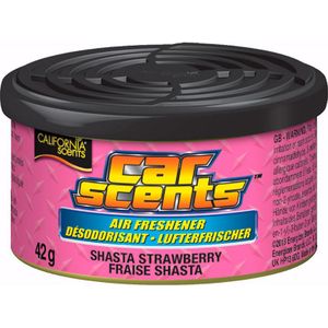 California Scents Luchtverfrisse Shasta Strawberry Blikje 42gr