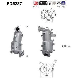Roetfilter Toyota As Fd5287