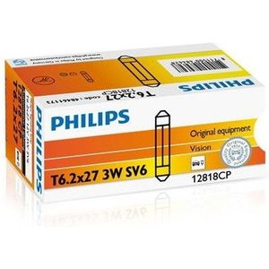Philips Standard T6,2x27 Honda, Jaguar, Kia, Mercedes-Benz, Porsche, Puch, Skoda, Volkswagen Philips 12818cp