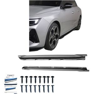 Oneway Set Sideskirts Passend Voor Opel Astra L Hb/St 2021- - Glanzend Zwart Opel Oneway Ow Ss10023