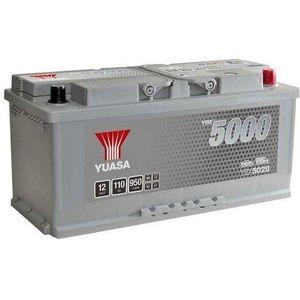 Yuasa Accu Ybx5020  Ah Alpina, Audi, Bmw, Citroen, Fiat, Infiniti, Iveco, Kia, Land Rover, Nissan, Opel, Peugeot, Porsche, Renault, Volkswagen Yuasa Ybx5020