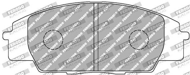 Remblokkenset, Schijfrem Honda Ferodo Racing Fcp1444w
