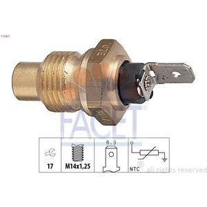 Temperatuursensor Alfa Romeo, Citroen, Fiat, Peugeot, Renault, Talbot Facet 7.3007