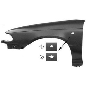 Opel - Voorspatbord Links - Met Zijknipperlicht - 9/94+