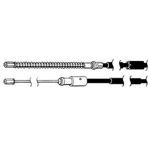 Handremkabel Citroen, Peugeot Abs K15527