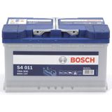 Bosch Auto Accu S4011 - 80Ah - 740A - Voertuigen Zonder Start-Stopsysteem