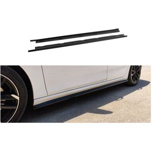 Motordrome Set Sideskirts Passend Voor Opel Astra L Hatchback 2021- (Abs Glanzend Zwart) Opel Motordrome Dx Sop06