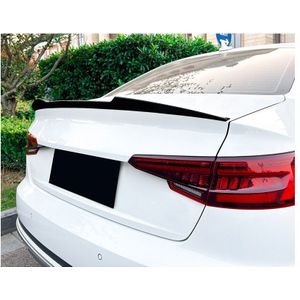Achterspoiler Passend Voor Audi A4 (B9) Sedan 2015-2024 (Abs Glanzend Zwart) Audi Autostyle Ts Au95