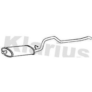 Uitlaat Einddemper Jeep Klarius 260645