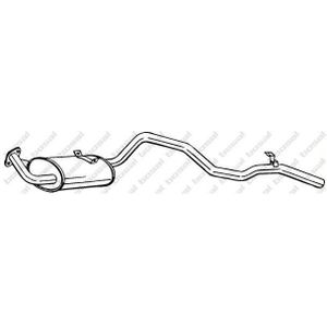 Uitlaat Einddemper Toyota Bosal 286-013