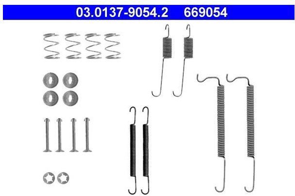 Opel - Remschoen - Toebehoren - Geschikt voor Bouwjaar 1979 tot 1993 - Remsysteem Lucas / TRW