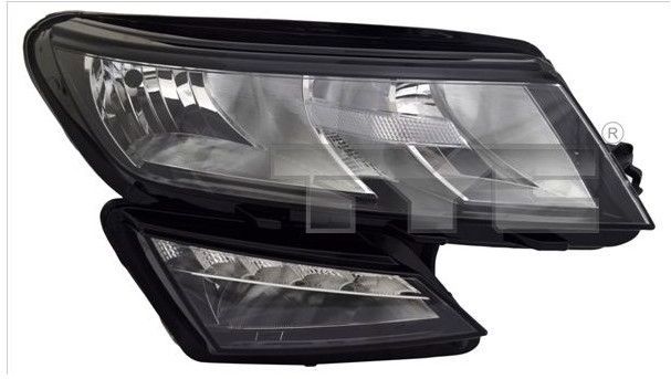 Skoda - Tyc 20-19454-06-2 - Koplamp - Links - LED - ECE-getest