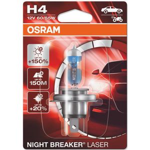 Osram Night Breaker Laser 150 H4 12V/60-55W