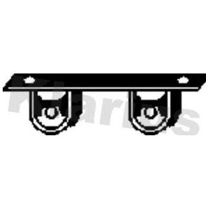 Uitlaatrubber Audi, Seat, Skoda, Volkswagen Klarius 420417