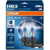 Osram - Cool Blue Intense - Halogeenlampen - 12V - 60W - 2 Stuks - Extra Wit Licht