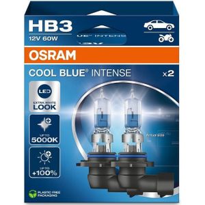 Osram - Cool Blue Intense - Halogeenlampen - 12V - 60W - 2 Stuks - Extra Wit Licht
