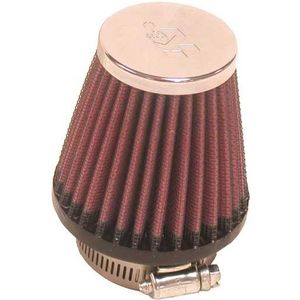 K&N Universeel Conisch Filter 48mm Aansluiting, 76mm Bodem, 51mm Top, 76mm Hoogte