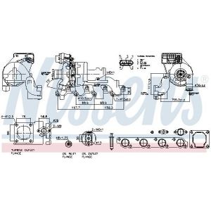 Turbocharger ** First Fit ** Ford, Jaguar Nissens 93123