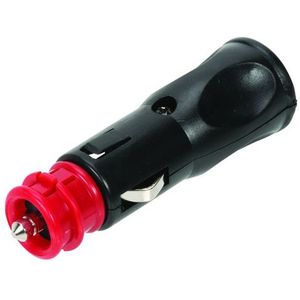 Aansteker Plug Enkel 6/12/24v Glaszekering 16A in Blister