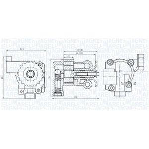 Oliepomp Audi, Seat, Skoda, Volkswagen Magneti Marelli Op0069