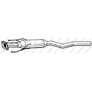 Uitlaat Middendemper Suzuki Bosal 283-705