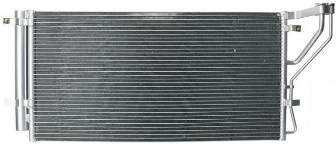 Kia - Condensor - Airconditioning - 350 mm - R 1234yf en R 134a