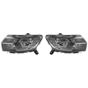 Koplamp Set Dacia Van Wezel Combideals Set_1520961