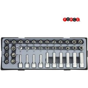 3/8 Doppenset Torx & Spline 38 Delig