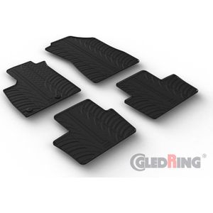 Rubbermatten Passend Voor Renault Austral Mhev 2022- (T Profiel 4-Delig) Renault Gledring Gl 0019