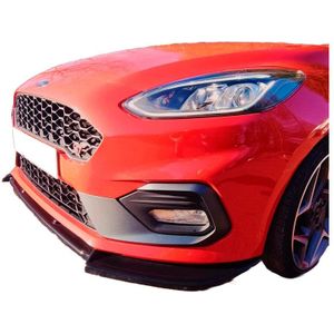 Oneway Voorspoilerlip Passend Voor Ford Fiesta Mk8 St/St-Line 2017-2021 - Glanzend Zwart Ford Oneway Ow Fs01047