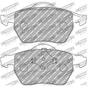 Remblokkenset, Schijfrem Audi, Skoda, Volkswagen Ferodo Racing Fcp1717h