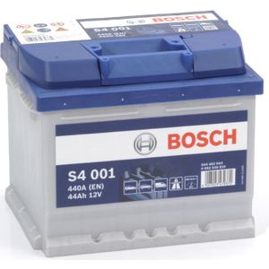 Bosch Auto Accu S4001 - 44A/h - 440A - Voertuigen Zonder Start-Stopsysteem