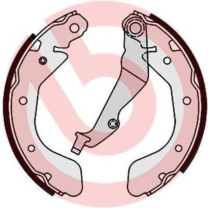 Remschoenset Chevrolet, Daewoo, Opel Brembo S 10 514