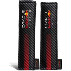 Red Bull - Oracle - Schouderkussens - Zwart/Rood - 100% Polyester - 2-Delige Set