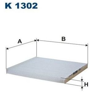 Filtron - K 1302 - Interieurfilter - Nissan