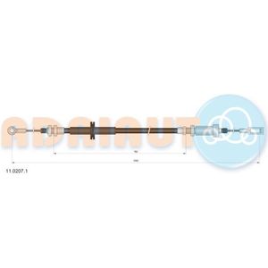 Adriauto - .0207.1 - Trekkabel - Parkeerrem - Citroen, Fiat, Peugeot