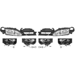 Koplamp Set Ford Van Wezel Combideals Set_1825944