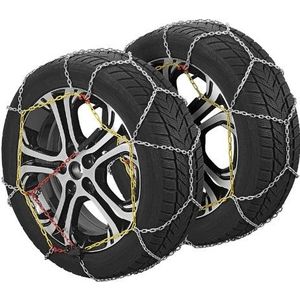 Proplus - SneeuwKettingen - 9mm Schakels - Set van 2 - Handmatige Spanner