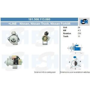 Startmotor Nissan 4.5 Kw Nissan Plusline 161.508.113.080
