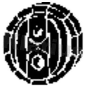 Uitlaatrubber Citroen, Opel, Peugeot Klarius 420545