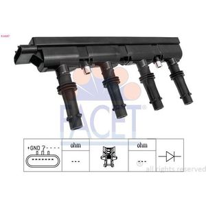 Bobine Chevrolet, Opel Facet 9.6447