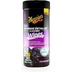 Meguiar's - Quik Interior Detailer Wipes - Doekjes - 30 Stuks