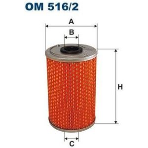 Oliefilter , Mercedes-Benz Filtron Om 516/2