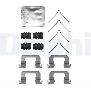 Kit Accessoires Plaquettes De Frein Hyundai, Kia Delphi Lx0757