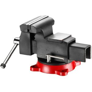 Force - Bankschroef - Staal - Spanwijdte 0-125 mm - Bekkenbreedte 130 mm