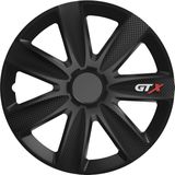 Wieldoppenset GTX Carbon Black 17 Inch