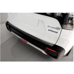 Zwart Rvs Achterbumperprotector Passend Voor Suzuki S-Cross Ii 2022- 'Ribs' Suzuki Avisa Av 245363