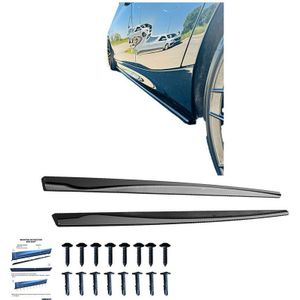 Oneway Set Sideskirts Passend Voor Bmw 1-Serie F20/F21 -Power 2011-2019 - Glanzend Zwart Bmw Oneway Ow Ss10007